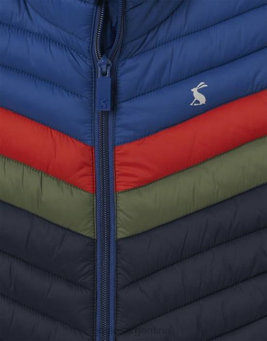 Joules chaleco plegable crofton 2-12 años Niños bloque de color azul marino vestir 64BB347