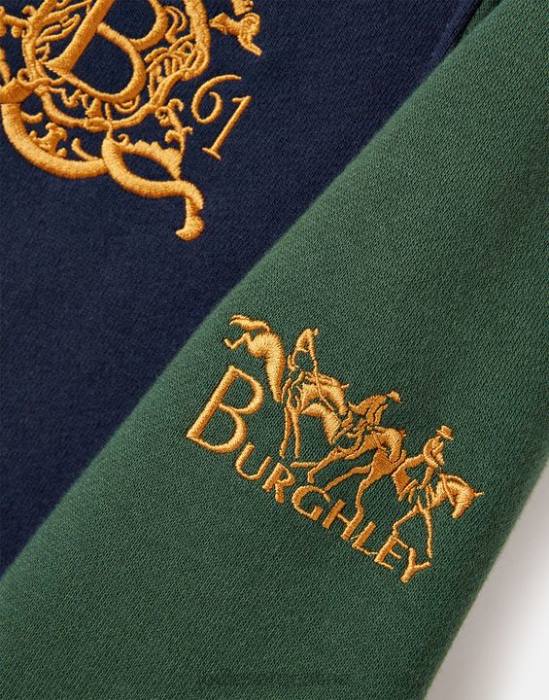 Joules sudadera con capucha unisex burghley 2-12 años Niños marina francesa vestir 64BB316